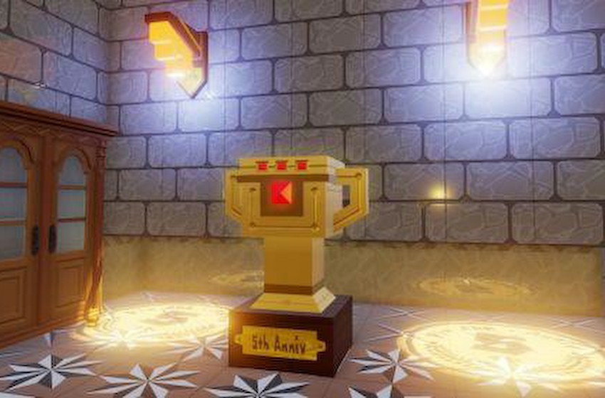 像素沙盒《方块方舟》五周年版本，赢取灯具套装开启梦幻灯光秀