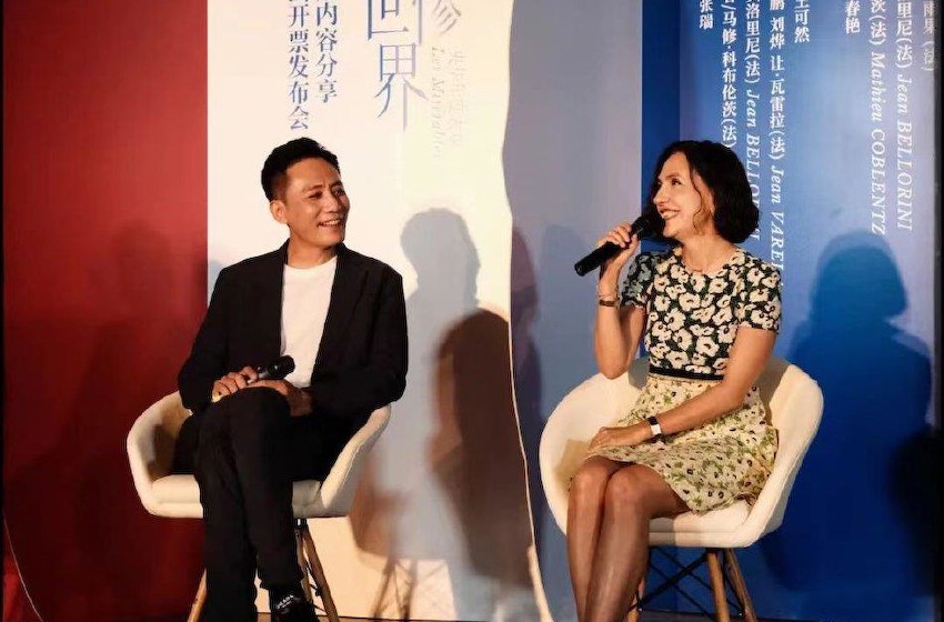 组图：刘烨与妻子安娜首次合作话剧 幸福称感觉像新蜜月