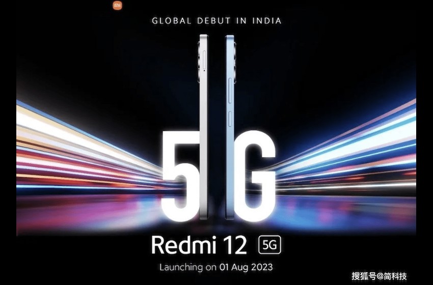 小米 Redmi 12 5G 手机官宣：8 月 1 日全球首发