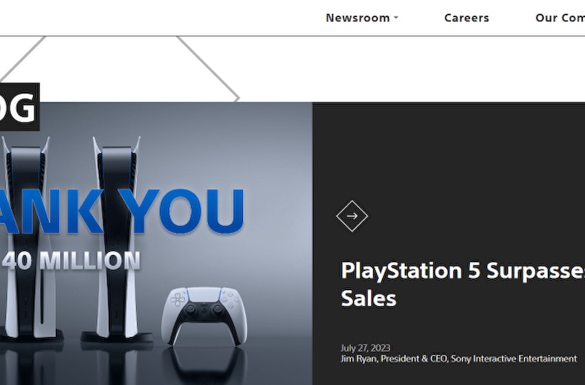 索尼官宣PlayStation5全球销量超4000万台 但消费电子市场难言欢欣