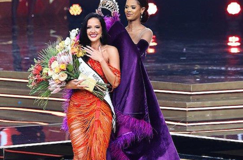 组图：2023年南非小姐选美大赛落幕 娜塔莎·朱伯特获冠军