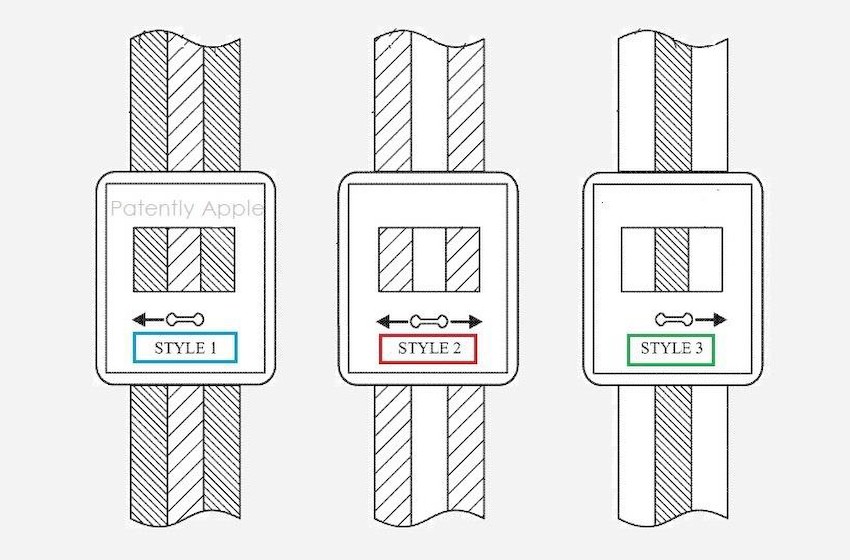 苹果 Apple Watch 新专利：可跟随服装、表带更换表盘颜色