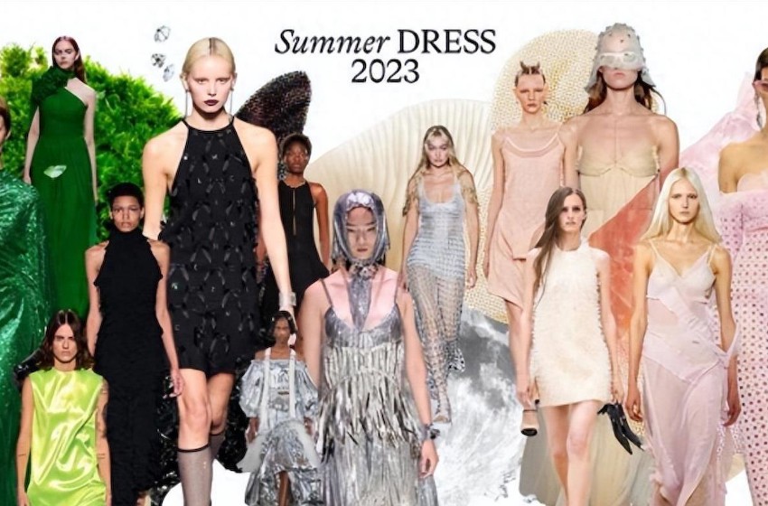 夏季连衣裙有5种流行颜色，米色优雅，浅粉色更迷人，小黑裙最经典