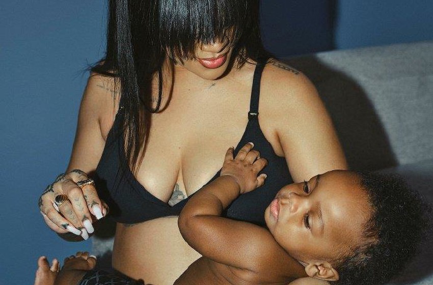 组图：Rihanna月初秘密诞下二胎 与曝料反转再添宝贝儿子