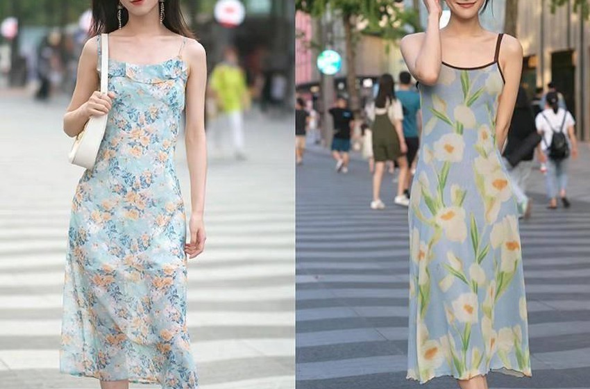 夏天女人裙子到底穿“长”还是“短”？让杭州街拍告诉你答案