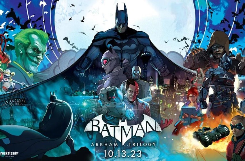Switch版《蝙蝠侠阿卡姆三部曲》10月13日上市