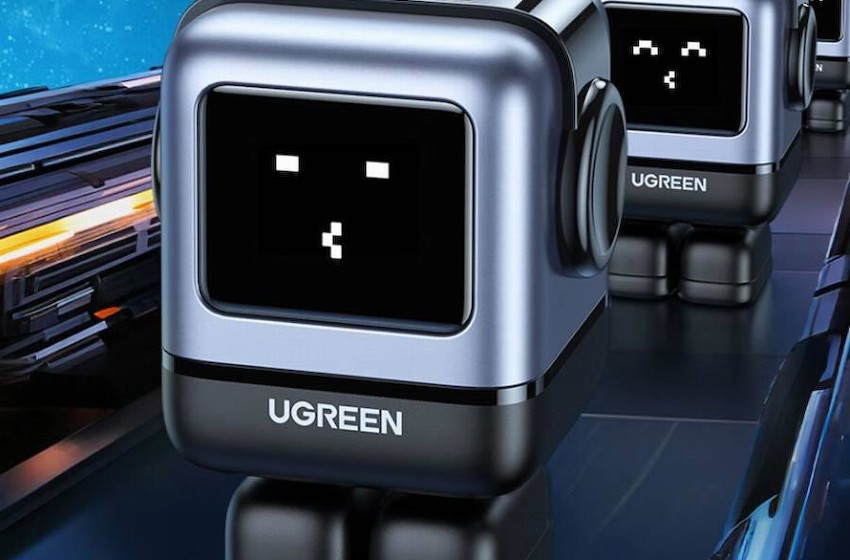 绿联推出30W/65W Q湃机器人充电器，笑脸屏显示充电状态