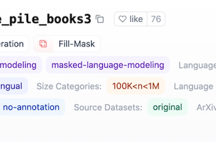 LLaMA都在用的开源数据集下架：含19万本书，对标OpenAI数据集