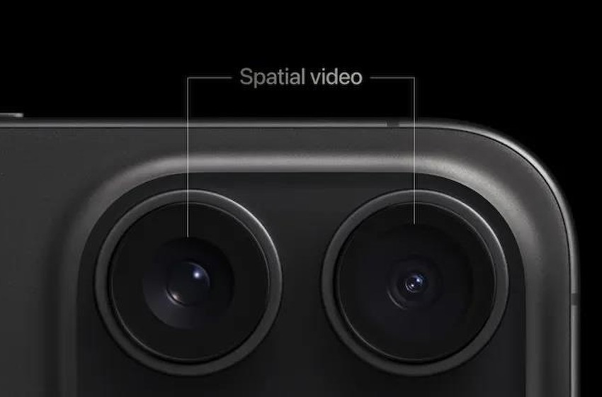 苹果 iPhone 15 Pro 机型可拍摄空间视频，能在Vision Pro中播放