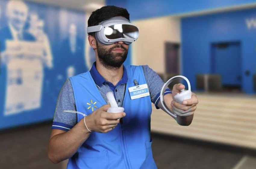 沃尔玛用PICO 4头显进行员工VR培训，曾大规模采购Oculus Go方案