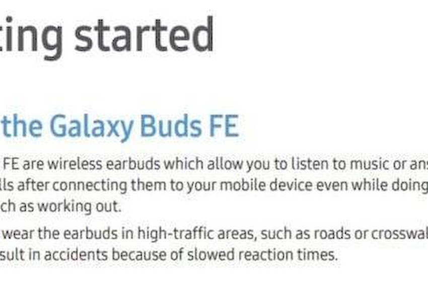 三星Galaxy Buds FE无线耳机曝光，外观与Galaxy Buds 2相似
