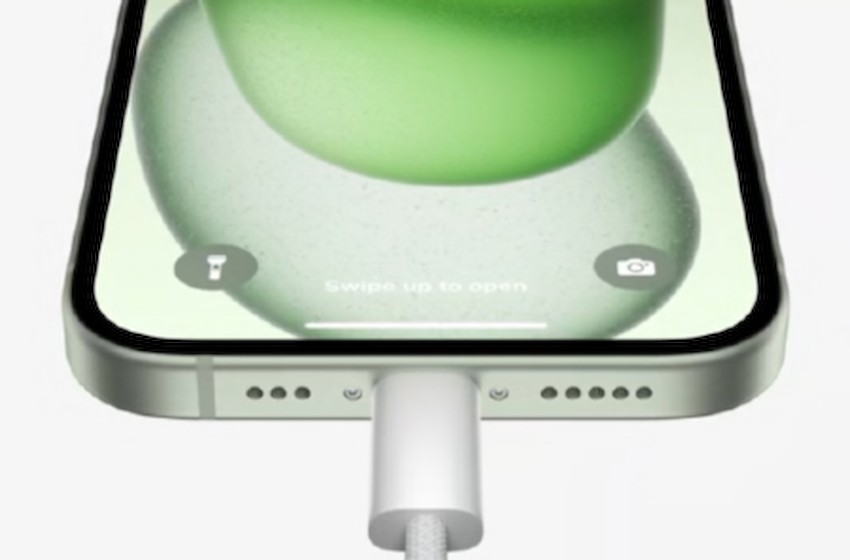 iPhone 15系列正式更换USB-C接口 后者又称华为口