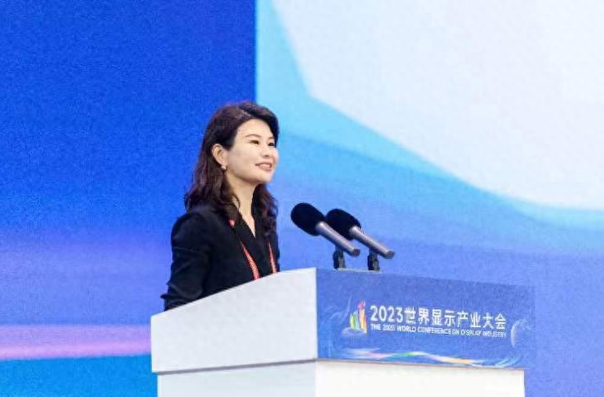 维信诺联席总裁严若媛：国内厂商OLED份额接近50% 技术创新是突破增量市场的关键