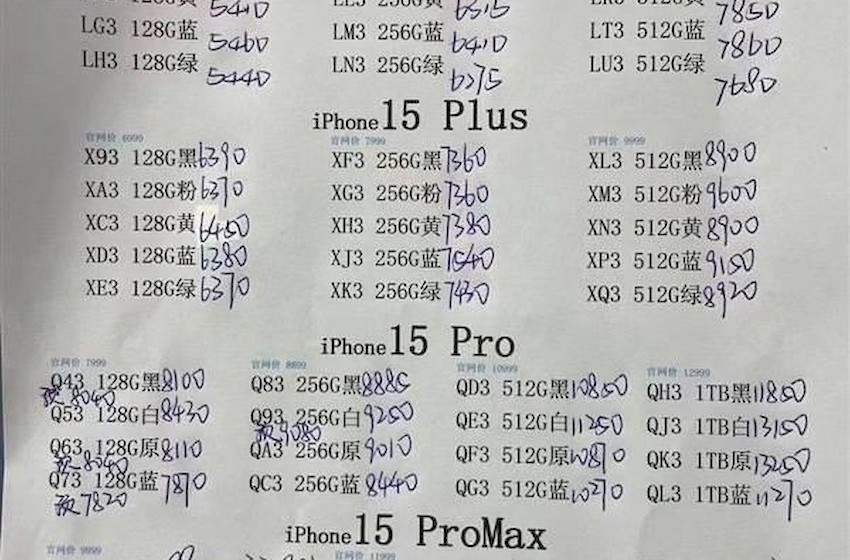 苹果iPhone 15 Plus价格暴跌：比官网便宜超千元